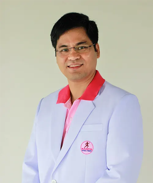 ผศ.ดร.กภ.คีรินท์ เมฆโหรา นักกายภาพบำบัดผู้ร่วมบริหารกันยา คลินิกกายภาพบำบัด