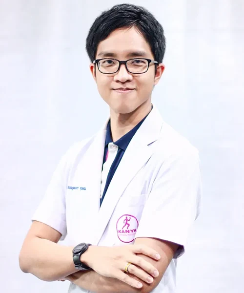 กภ.ณณฐพนธกร ศุภชฌาฏินันทฐ์ นักกายภาพบำบัดประจำกันยา คลินิกกายภาพบำบัด สาขาสิรินธร