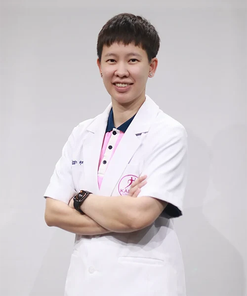 กภ.ณัฏฐา สุภาสนันท์ นักกายภาพบำบัดประจำกันยา คลินิกกายภาพบำบัด สาขาสิรินธร