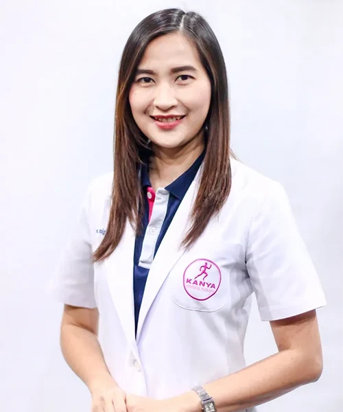 กภ.ณัฐพร ธรรมศาลี นักกายภาพบำบัดประจำกันยา คลินิกกายภาพบำบัด สาขาสิรินธร