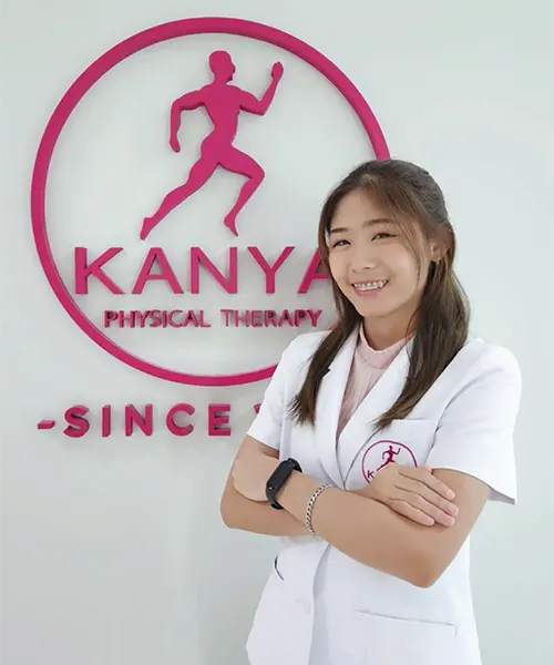 กภ.พิณรดา ศิริศักดิ์สกุล นักกายภาพบำบัดประจำกันยา คลินิกกายภาพบำบัด สาขาเหม่งจ๋าย