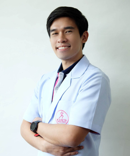 กภ.พิทวัส แก้ววิเศษ นักกายภาพบำบัดประจำกันยา คลินิกกายภาพบำบัด สาขาประชาชื่น