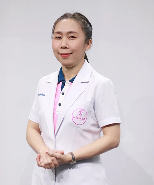กภ.วิลาศิณีย์ ชีวะธรรมรัตน์ นักกายภาพบำบัดประจำกันยา คลินิกกายภาพบำบัด สาขาสิรินธร