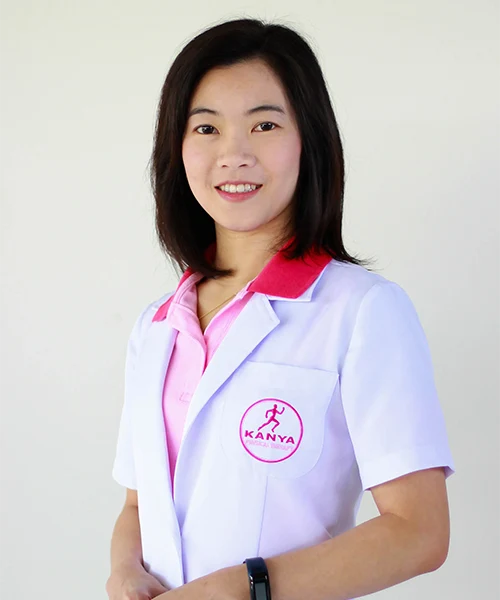 กภ.ศิวพร ลิมปนิลชาติ นักกายภาพบำบัดประจำกันยา คลินิกกายภาพบำบัด สาขาสิรินธร