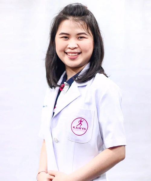 กภ.อัจฉริยาพร วรรณวโรทร นักกายภาพบำบัดประจำกันยา คลินิกกายภาพบำบัด สาขาสิรินธร