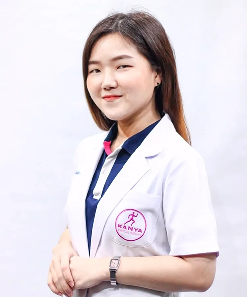 กภ.เปมิกา เลิศสรรพวุฒิ นักกายภาพบำบัดประจำกันยา คลินิกกายภาพบำบัด สาขาสิรินธร