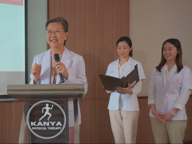 กันยาคลินิกพัฒนาองค์ความรู้ด้านกายภาพบำบัดอย่างต่อเนื่อง รวมถึงจัดตั้ง kanya academy
