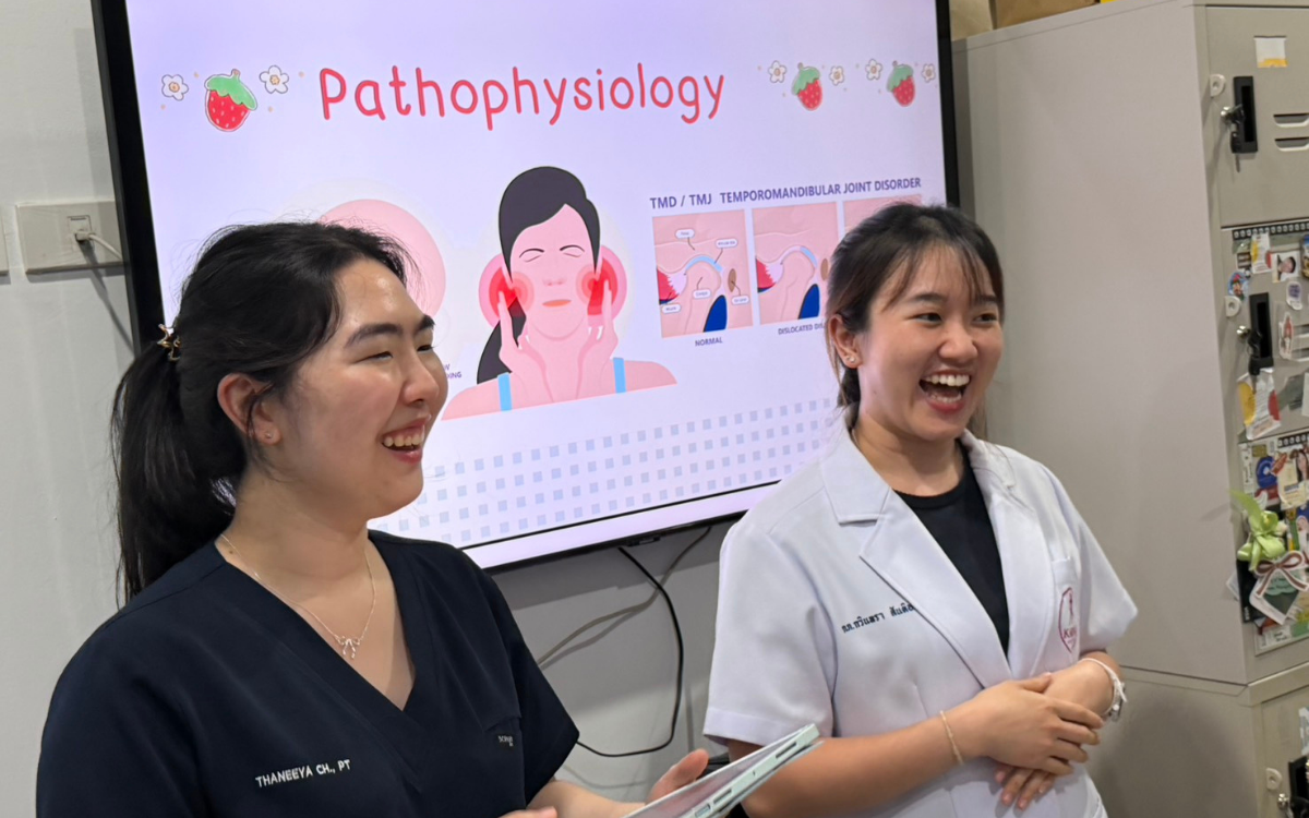 กันยาคลินิกกายภาพบำบัด สาขาประชาชื่น จัดอบรมภายในอัปเดตการดูแลภาวะข้อต่อขากรรไกรผิดปกติ (TMD) เพื่อพัฒนามาตรฐานการรักษาอย่างต่อเนื่อง