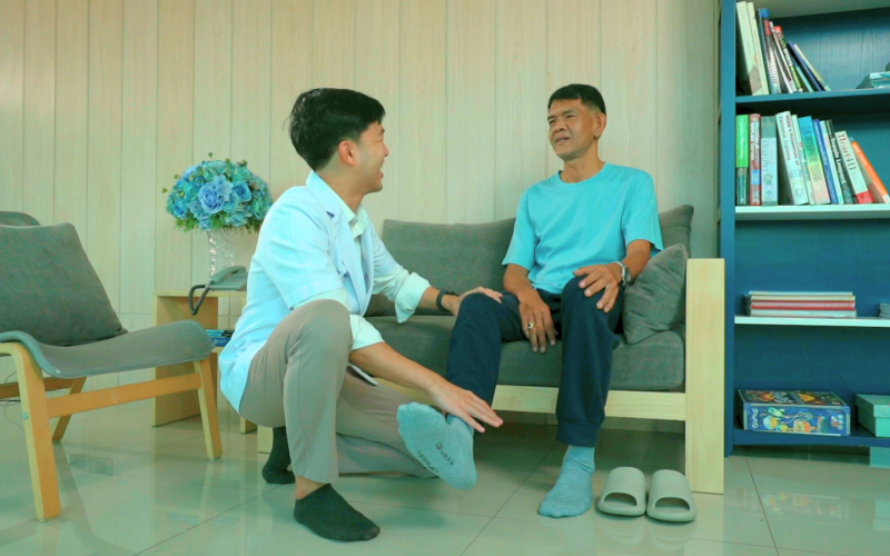 กันยา-คลินิกกายภาพบำบัด-กายภาพบำบัดที่บ้าน